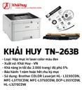 HỘP MỰC IN TONER KHẢI HUY TN-263 BLACK