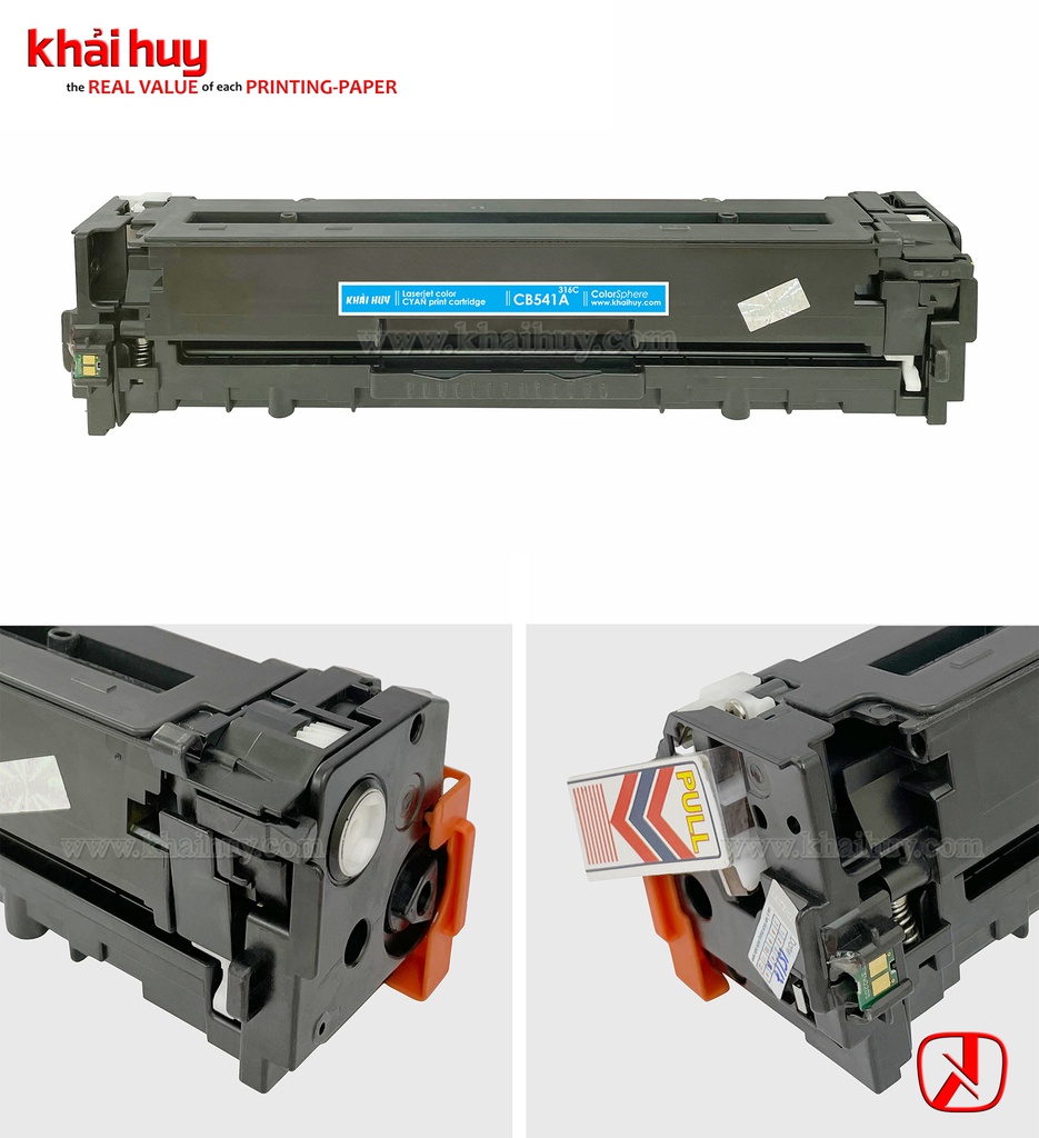 MỰC IN LASER KHẢI HUY CB541/ CRG-316C