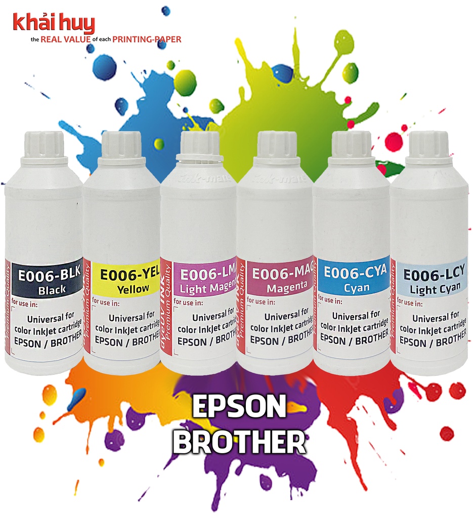 MỰC NẠP NƯỚC PRO DYE EPSON XANH (PJV)