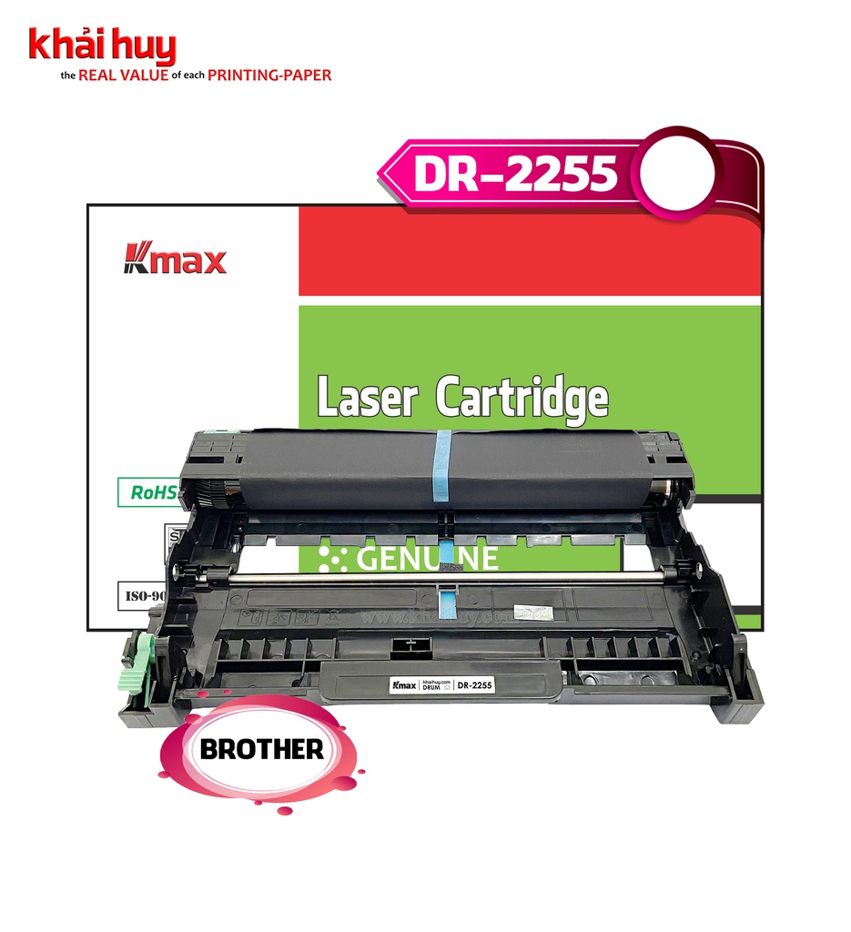 HỘP TRỐNG IN LASER KMAX DR-2255