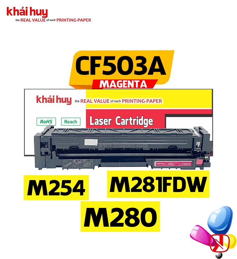 HỘP MỰC IN LASER KHẢI HUY CF503A