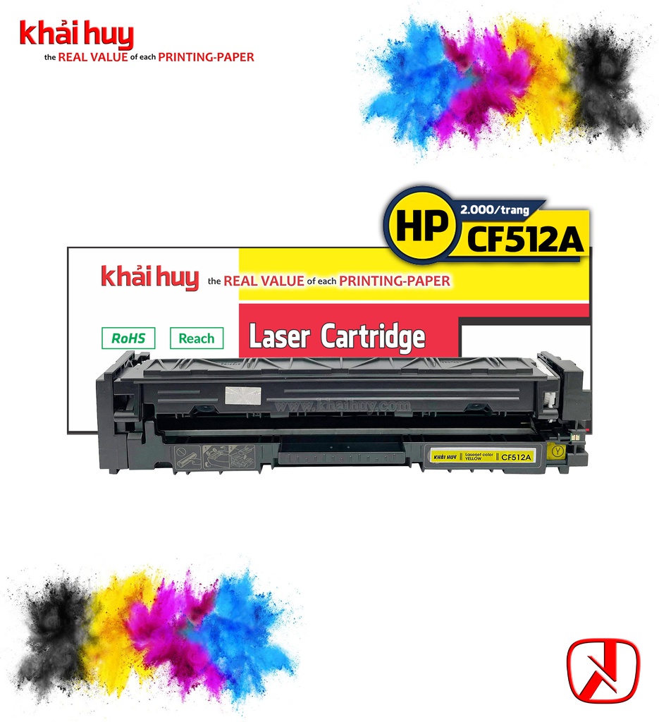 HỘP MỰC IN LASER KHẢI HUY CF512A