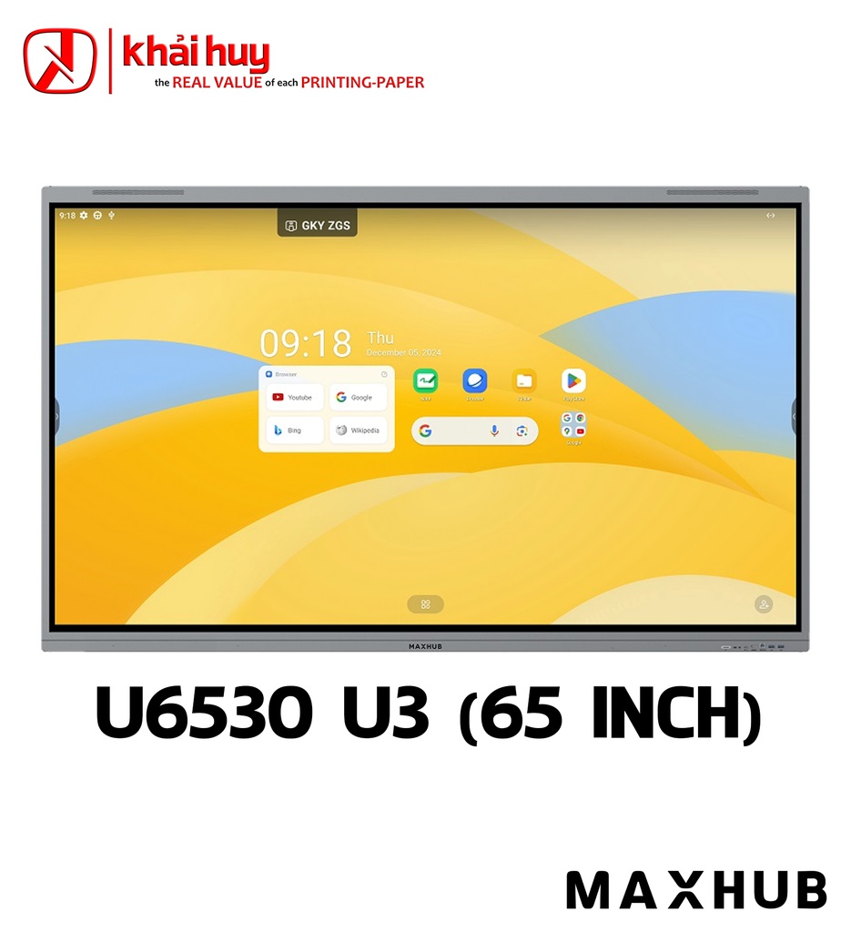MÀN HÌNH TƯƠNG TÁC GIÁO DỤC MAXHUB U6530