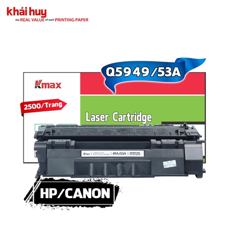 [HMUCLSR155/102] HỘP MỰC IN LASER KMAX Q5949A/ 53A