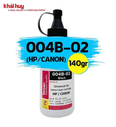 [MNAPLSR155/23] CHAI MỰC NẠP BỘT KHẢI HUY 004B-02