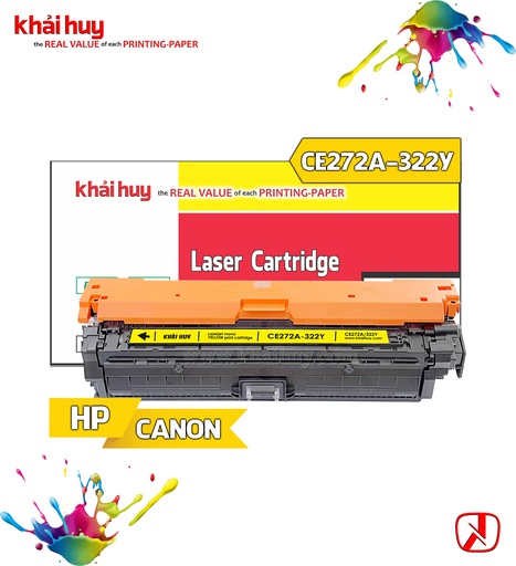 [HMUCLSR155/309] HỘP MỰC IN LASER KHẢI HUY CE272A/ 322Y