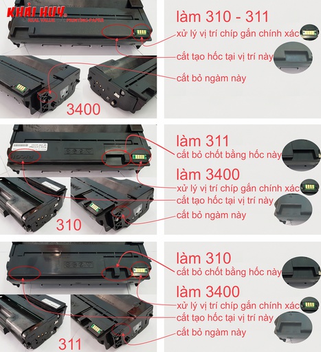 [PHORLSR156/82] PHÔI MỰC LASER RICOH SP-3400 (1 NƯỚC)