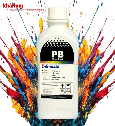 [MNAPPHU156/78] MỰC NẠP NƯỚC INKMATE HIMU PHOTO BLACK