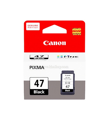 [HMUCPHU156/43] MỰC IN PHUN CANON PG-47 (CHÍNH HÃNG)