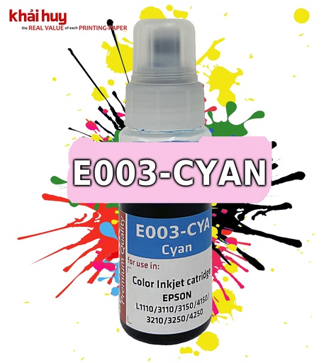 [MNAPPHU156/18] CHAI MỰC NẠP NƯỚC KHẢI HUY E003CYA-03