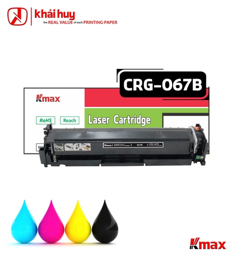 [HMUCLSR155/372] HỘP MỰC IN LASER KMAX CRG-067B (CÓ CHIP)