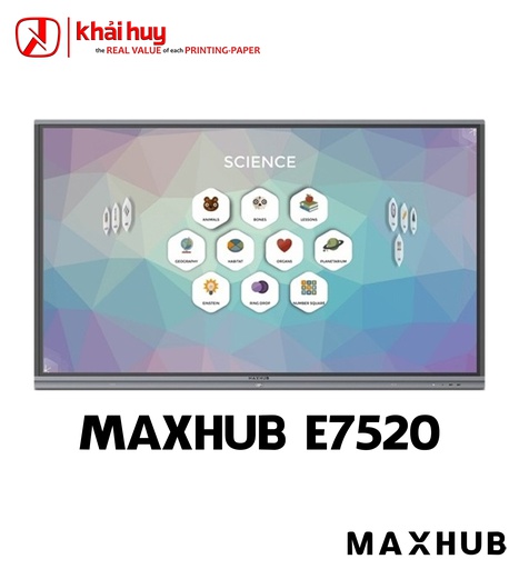 [MANTTAC156/23] MÀN HÌNH TƯƠNG TÁC GIÁO DỤC MAXHUB E7520
