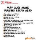 MÁY QUÉT MẠNG PLUSTEK ESCAN A350