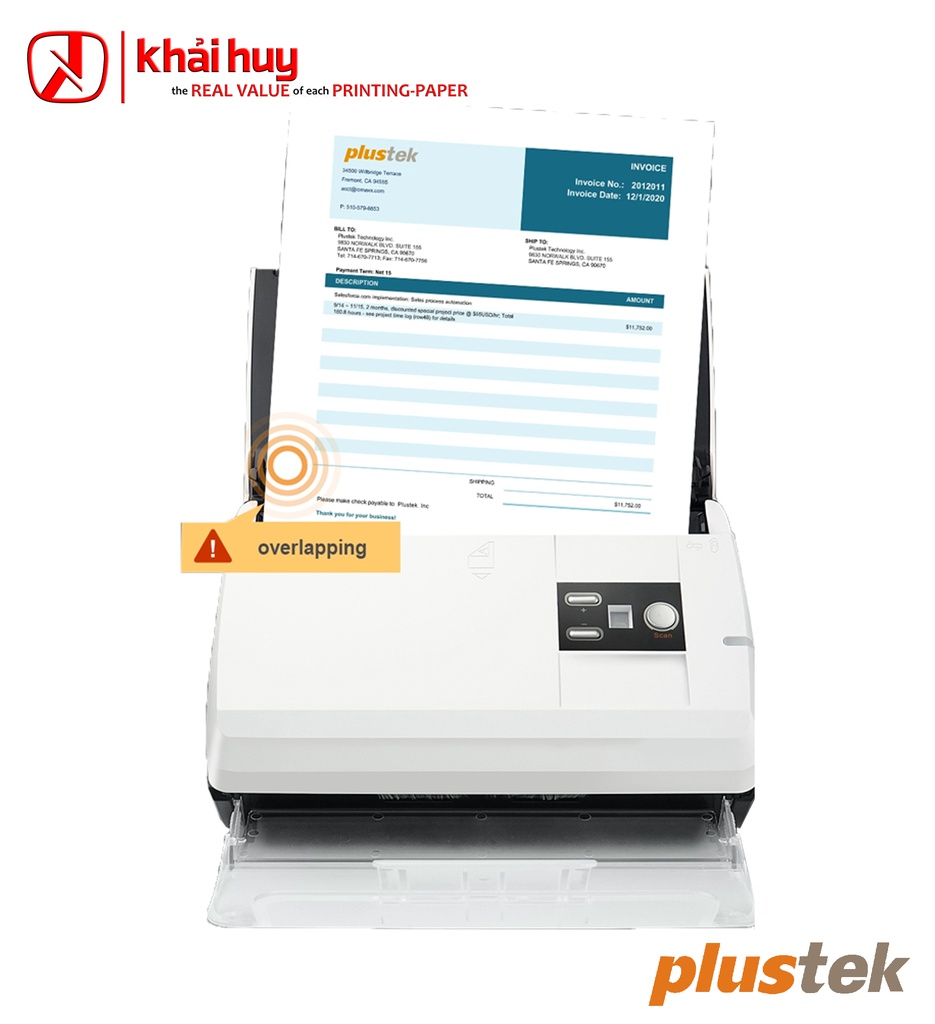 MÁY QUÉT PLUSTEK SMARTOFFICE PS30U