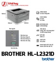 MÁY IN LASER BROTHER HL-L2321D