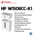 MÁY HỦY TÀI LIỆU HP W1508CC-K1