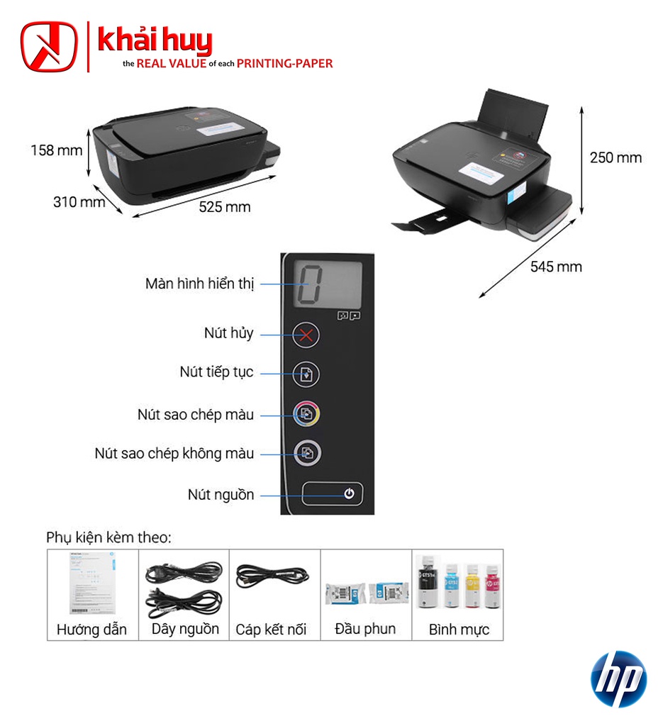 MÁY IN PHUN HP INK TANK 315