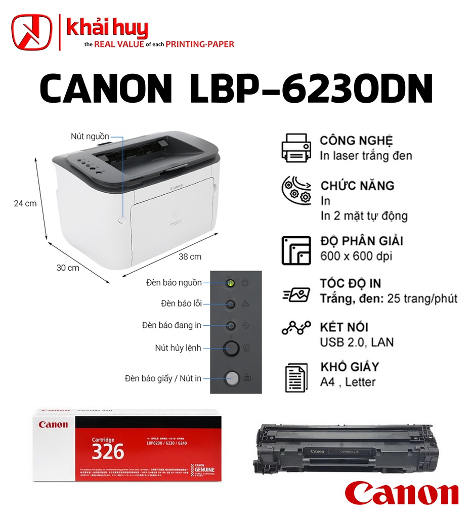 MÁY IN LASER CANON LBP-6230DN