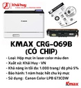 HỘP MỰC IN LASER KMAX CRG-069B (CÓ CHIP)
