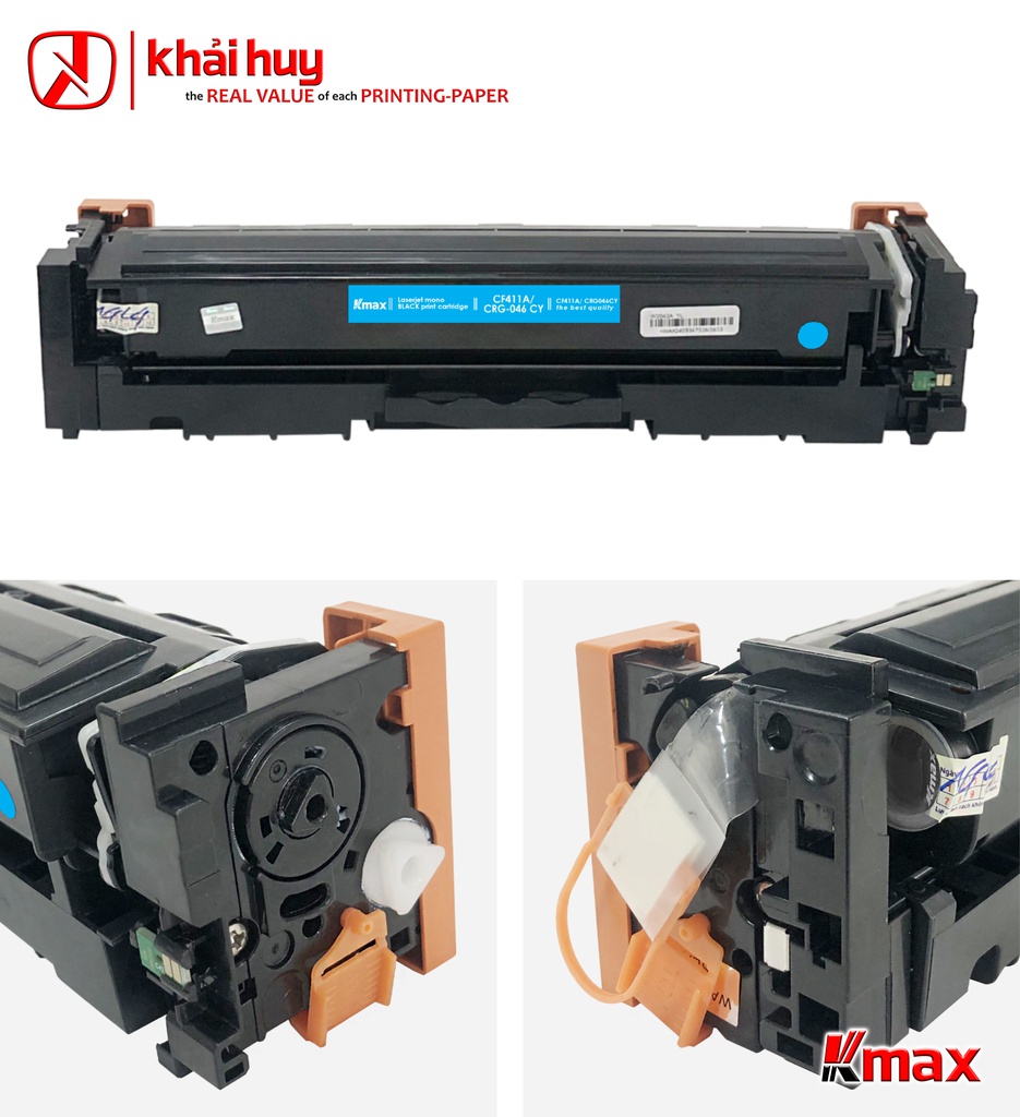 HỘP MỰC IN LASER KMAX CF411A/ 046C