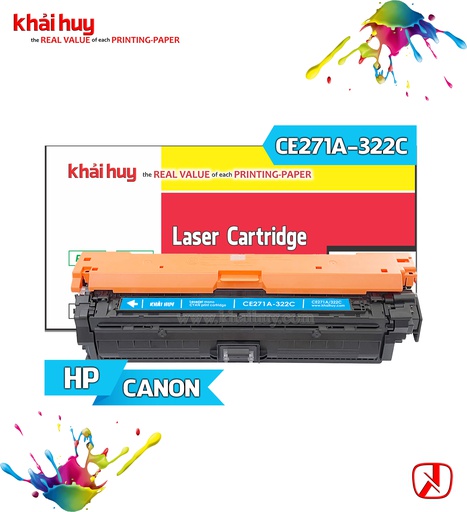 [HMUCLSR155/308] HỘP MỰC IN LASER KHẢI HUY CE271A/ 322C