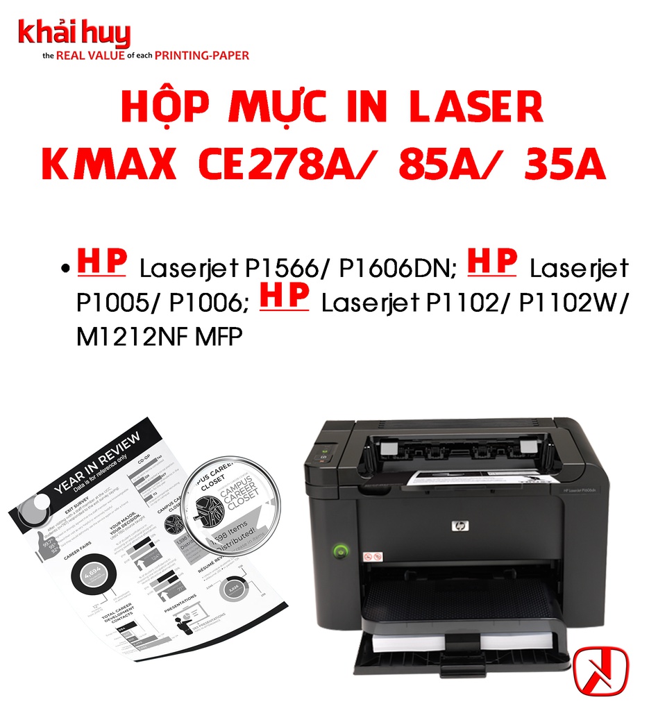 HỘP MỰC IN LASER KMAX CE278A/ 85A/ 35A