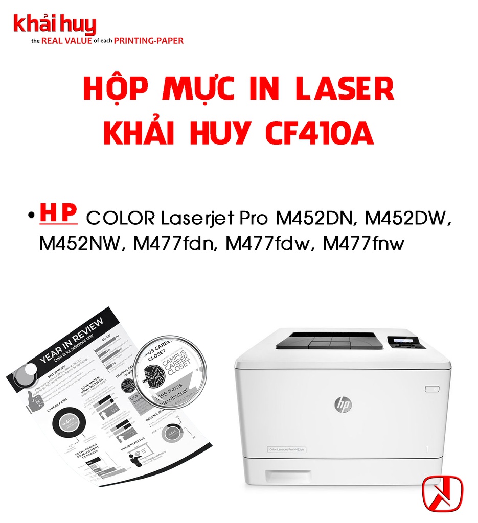 HỘP MỰC IN LASER KHẢI HUY CF410A