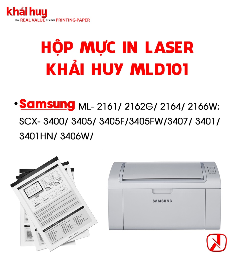 HỘP MỰC IN LASER KHẢI HUY MLD101