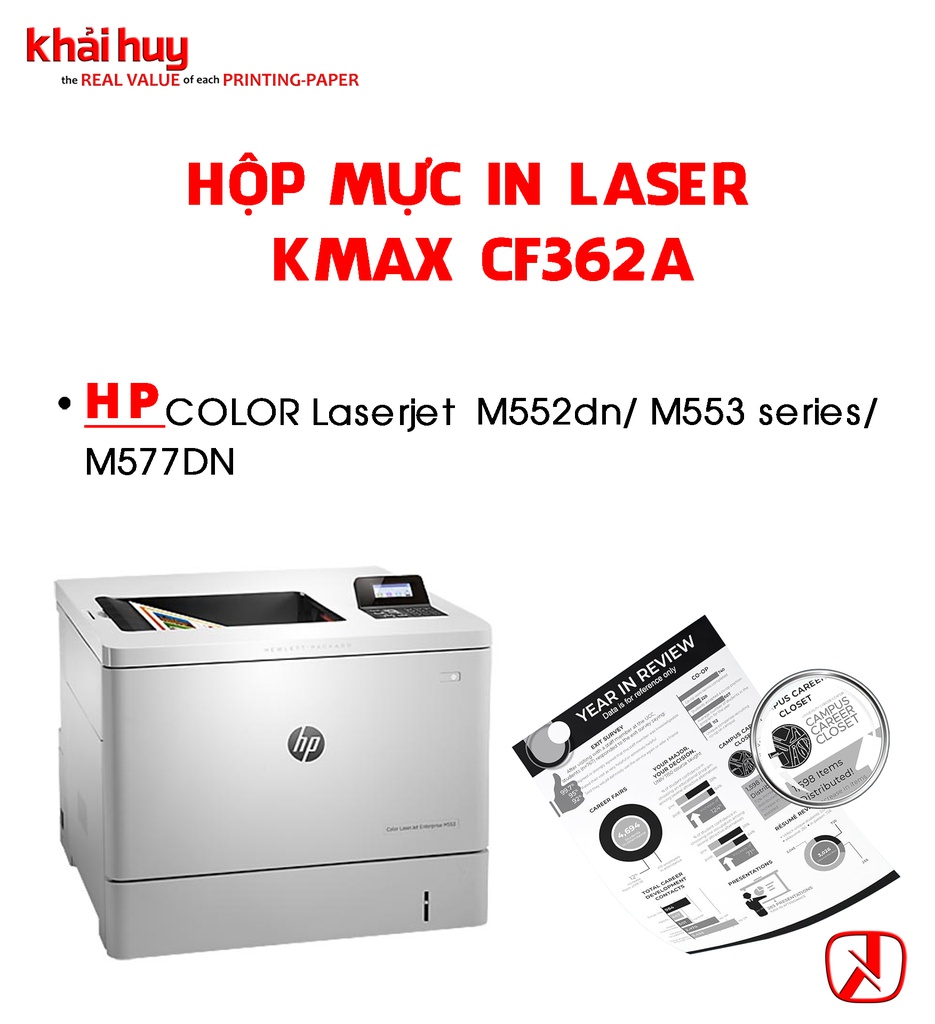 HỘP MỰC IN LASER KMAX CF362A