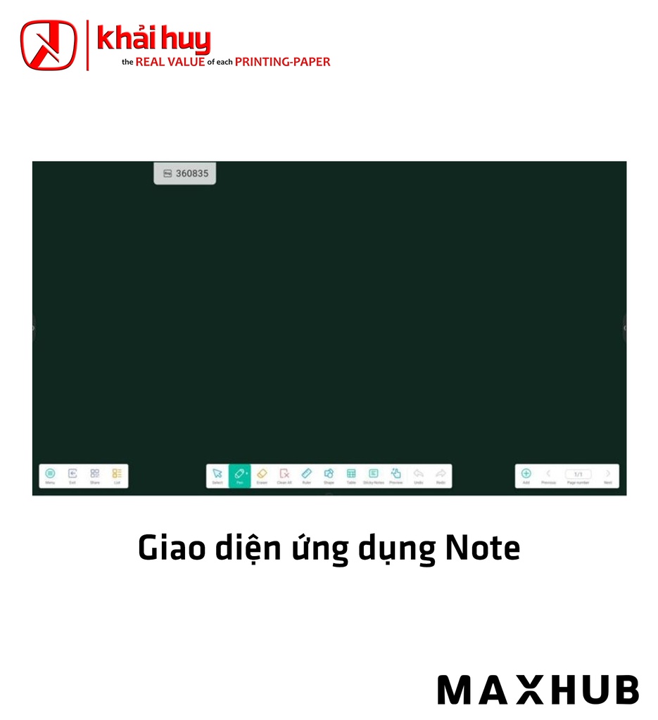 MÀN HÌNH TƯƠNG TÁC GIÁO DỤC MAXHUB E8621