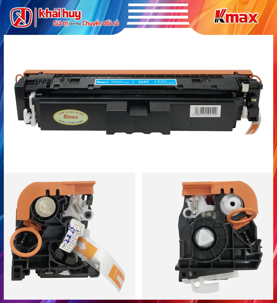 HỘP MỰC IN LASER KMAX CRG-069C (CÓ CHIP)