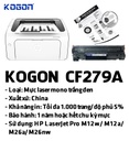 HỘP MỰC IN LASER KOGON CF279A