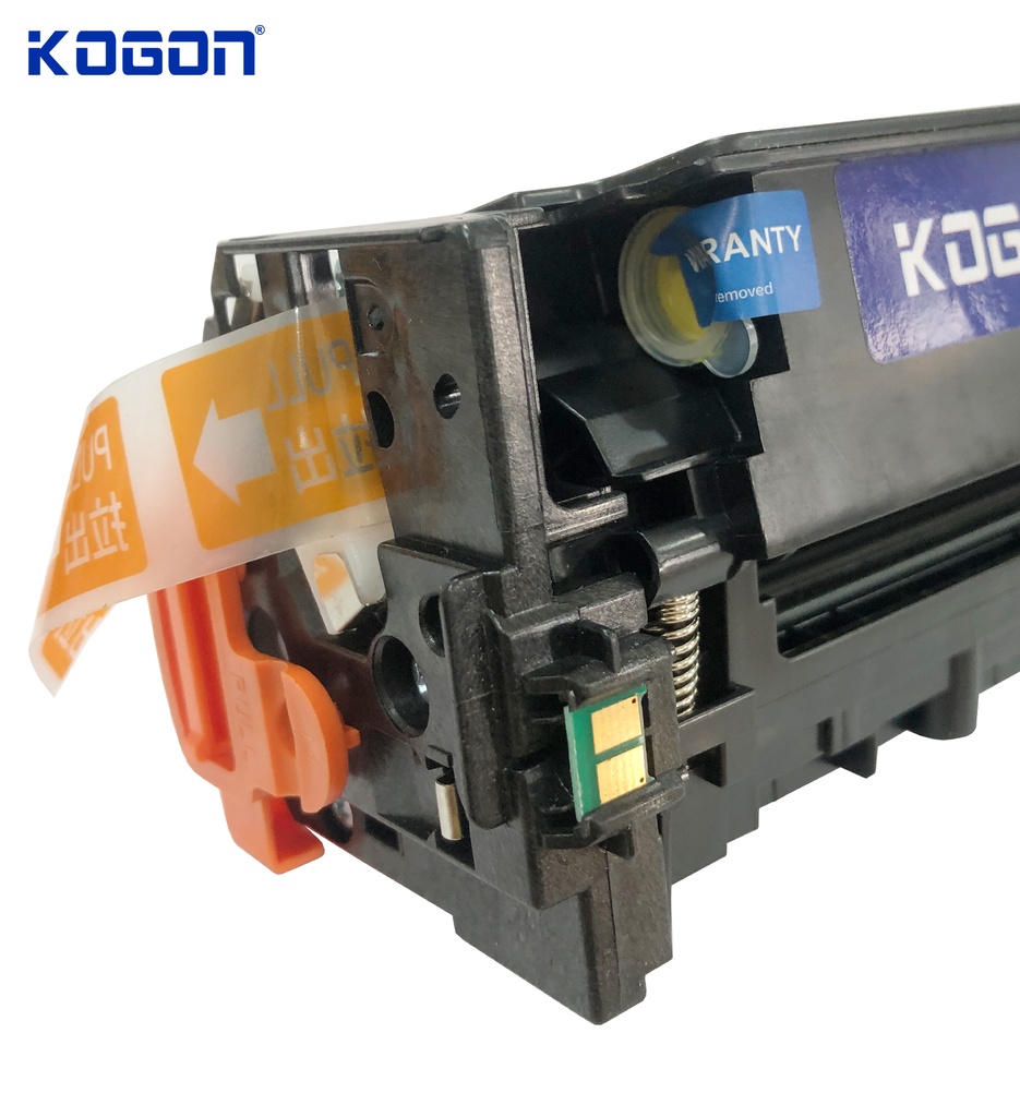 Hộp mực in laser KOGON CB542A/CE322A/CF212A Universal (1.8K, yellow, có chíp) - Dùng cho máy CP1215/ 1510/ 1518
