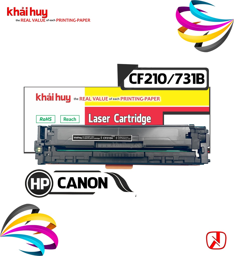 MỰC IN LASER KHẢI HUY CF210A/ CRG-731B