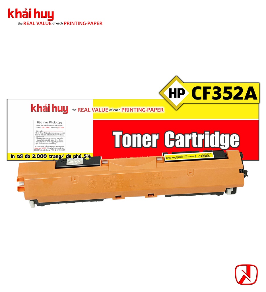 HỘP MỰC IN TONER KHẢI HUY CF352A