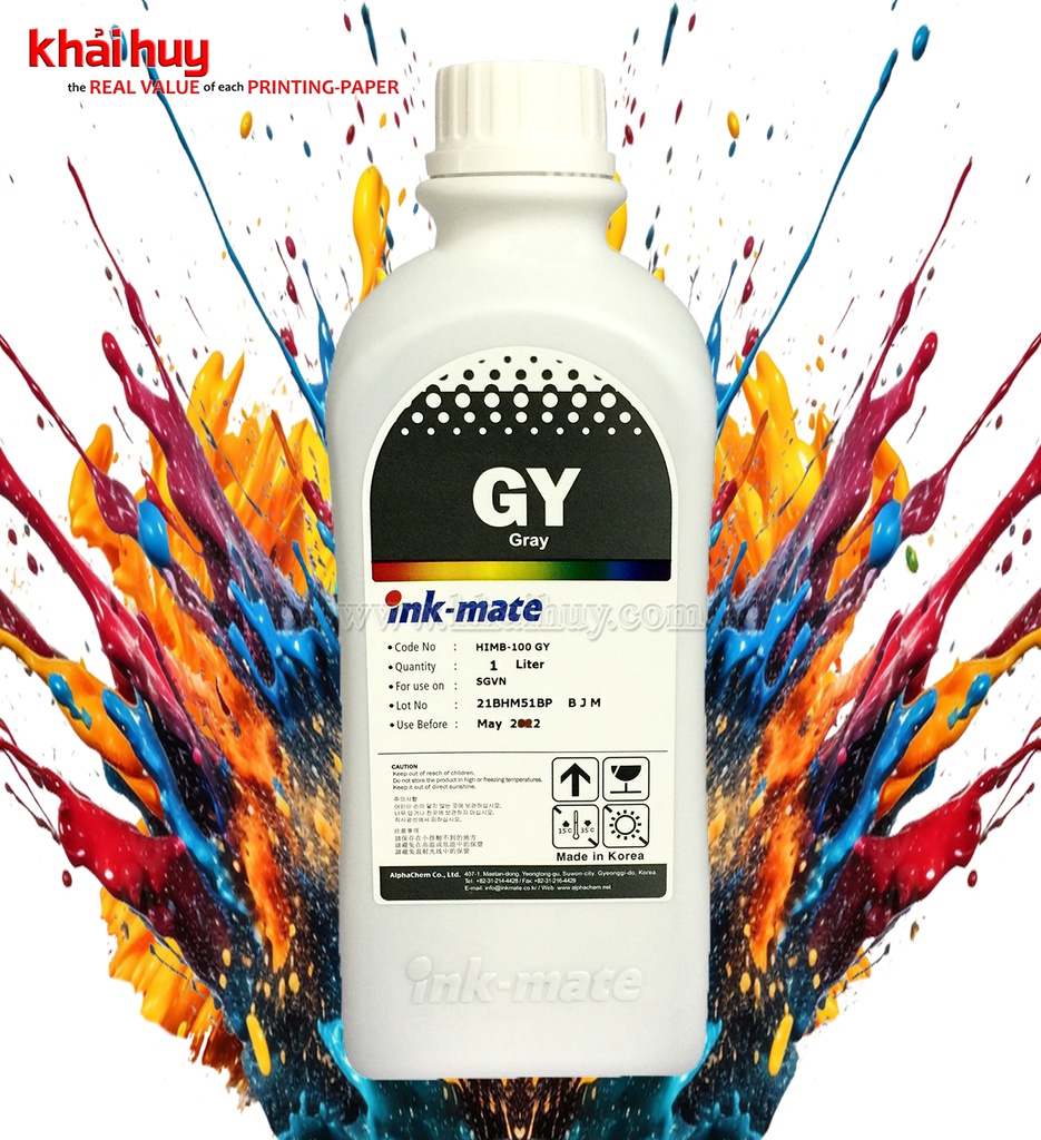 MỰC NẠP NƯỚC INKMATE HIMU GRAY