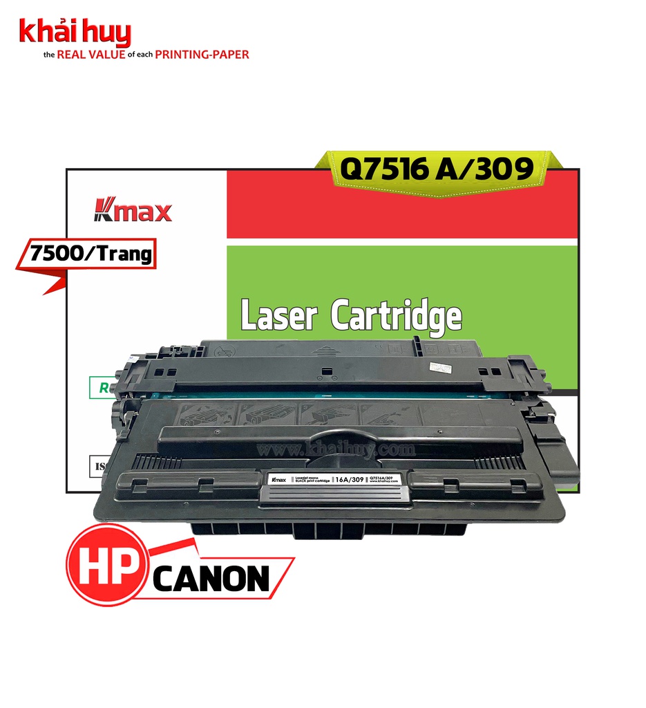 HỘP MỰC IN LASER KMAX Q7516A/ 309
