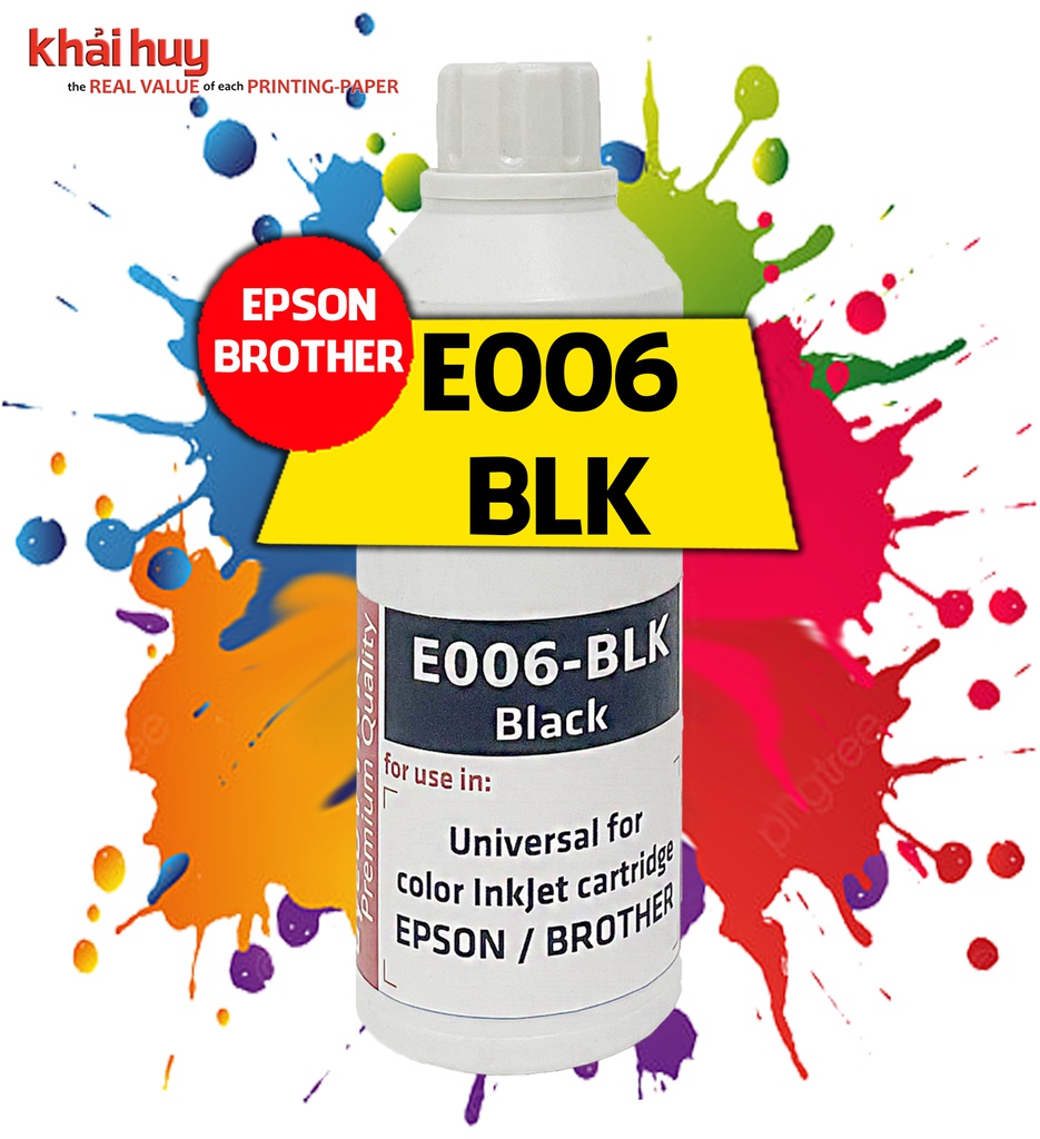 CHAI MỰC NẠP NƯỚC KHẢI HUY E006BLK-03