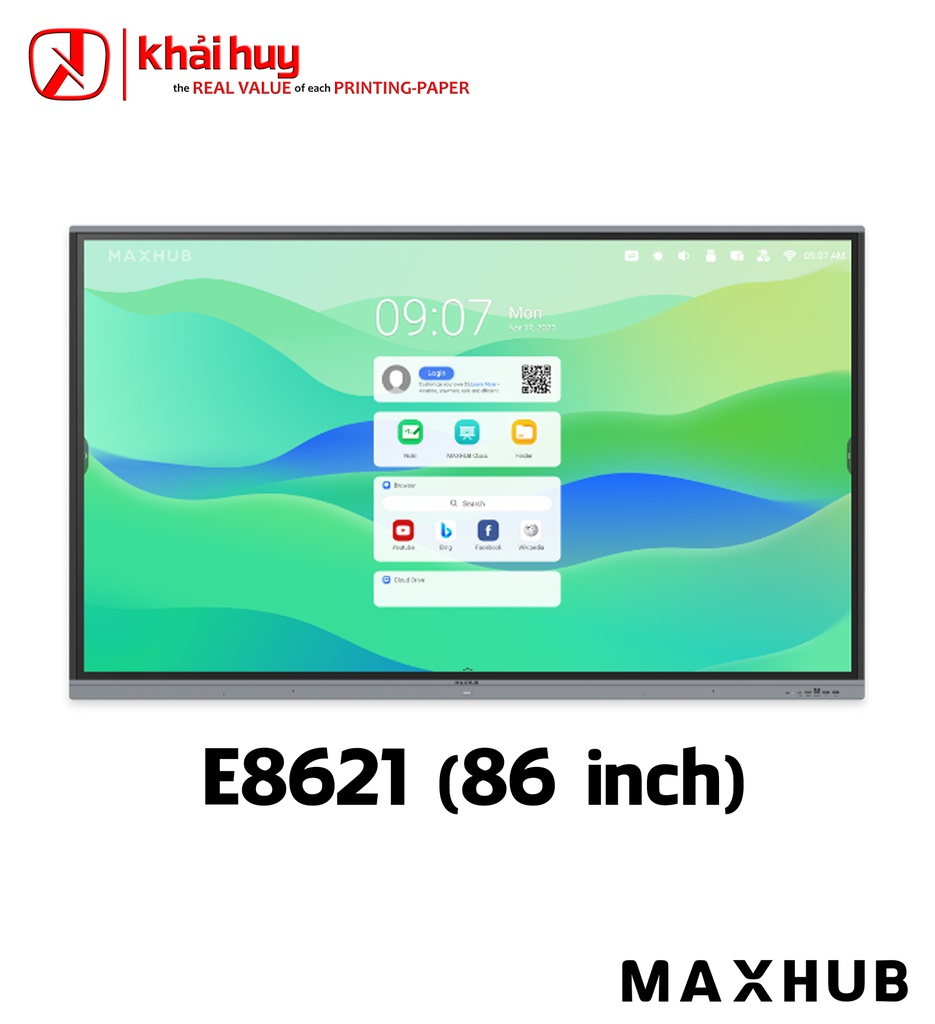 MÀN HÌNH TƯƠNG TÁC GIÁO DỤC MAXHUB E8621