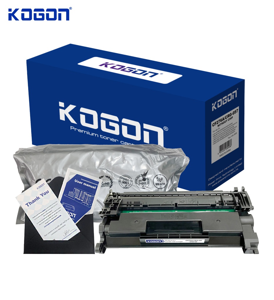 HỘP MỰC IN LASER KOGON CF276A/ 057 (KHÔNG CHIP)