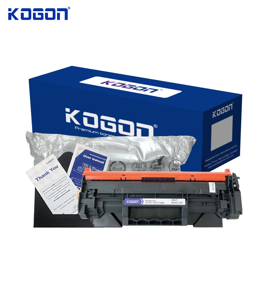 HỘP MỰC IN LASER KOGON CRG-071 (KHÔNG CHIP)