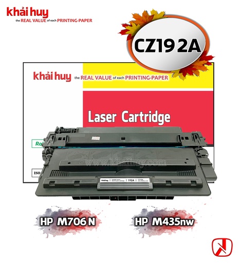 [HMUCLSR1551/112] HỘP MỰC IN LASER KHẢI HUY CZ192A