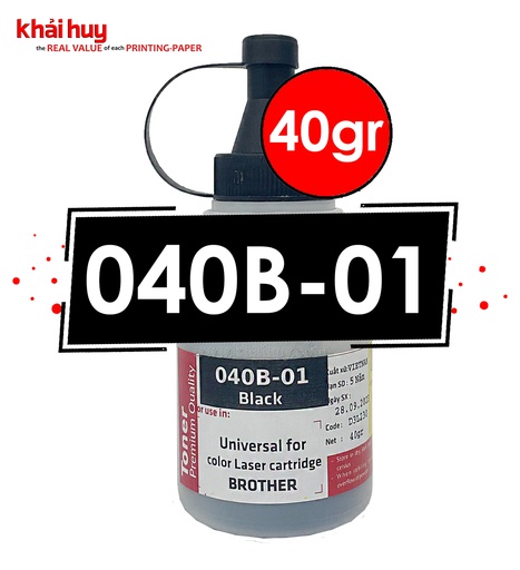 [MNAPLSR155/64] CHAI MỰC NẠP BỘT KHẢI HUY 040B-01