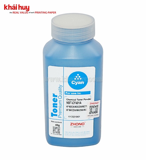 [MNAPLSR156/39] CHAI MỰC NẠP BỘT CF401 C (ZHONO, USA)