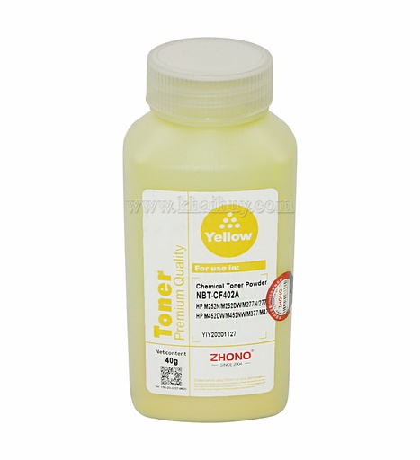 [MNAPLSR156/41] MỰC NẠP BỘT CF402 Y (ZHONO, USA)