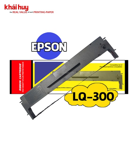 [HMUCRIB155/4] HỘP MỰC RIBBON KHẢI HUY LQ-300