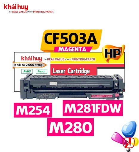 [HMUCLSR155/128] HỘP MỰC IN LASER KHẢI HUY CF503A