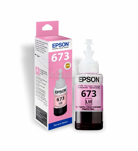 [MNAPPHU1561/62] MỰC NẠP IN PHUN EPSON T673-6 (CHÍNH HÃNG)