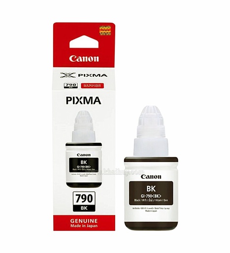 [MNAPPHU156/67] MỰC NẠP IN PHUN CANON GI-790B (CHÍNH HÃNG)