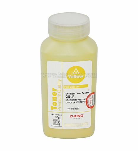 [MNAPLSR1561/49] MỰC NẠP BỘT 1025 Y/ CE312 (ZHONO, USA)